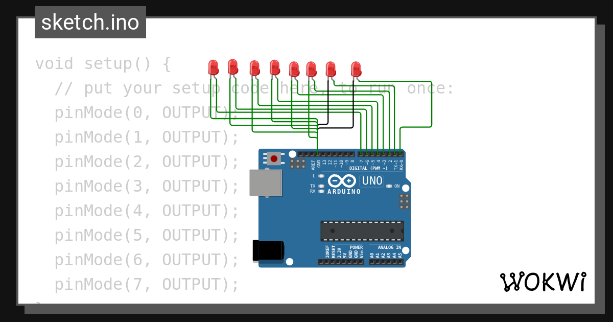 array - Wokwi ESP32, STM32, Arduino Simulator