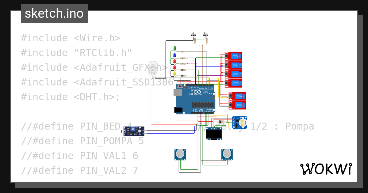 Irrigazione 2 Zone Una Pompa Wokwi ESP32 STM32 Arduino Simulator irrigazione-2-zone-una-pompa-wokwi-esp32-stm32-arduino-simulator