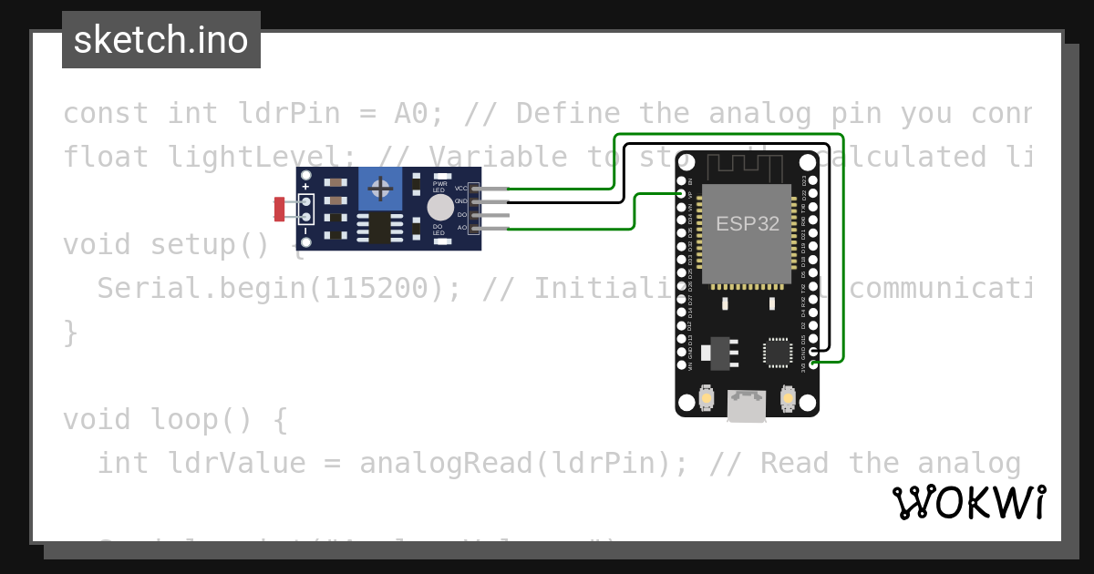 ldr-phase1 - Wokwi ESP32, STM32, Arduino Simulator