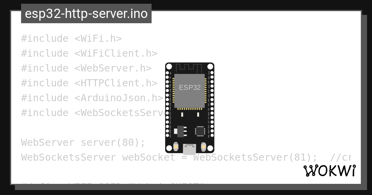 Wokwi online esp32 stm32 arduino simulator