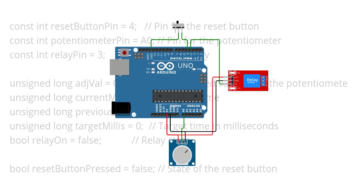 DIY Timer Relay simulation