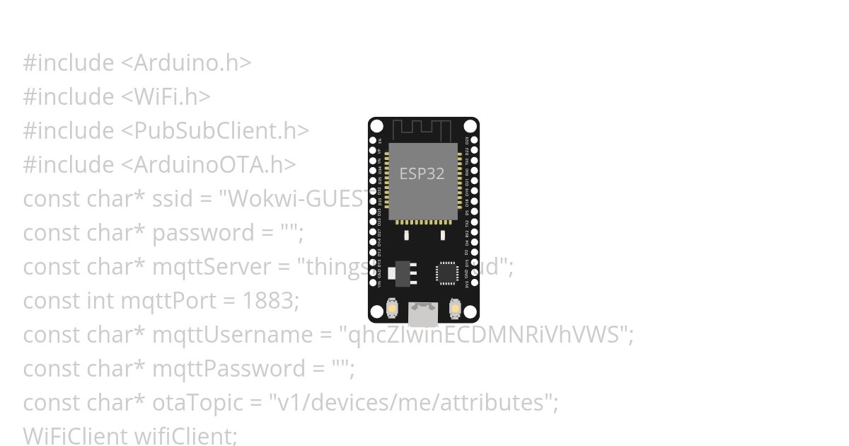 OTA _esp32_thingsboard.ino simulation