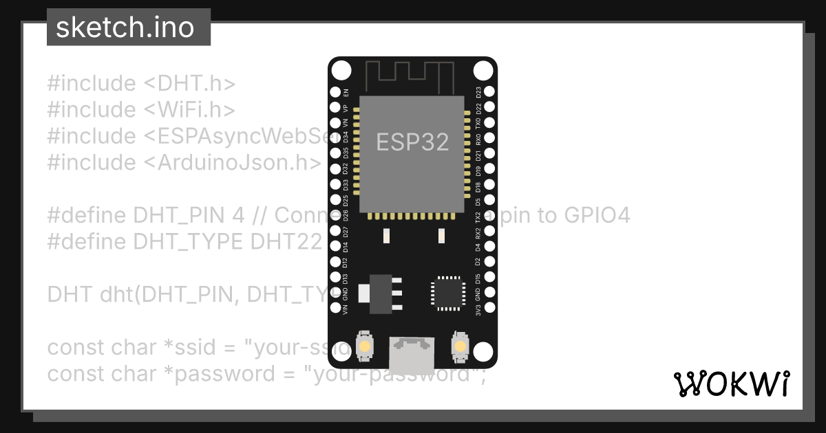 Humidity wokwi esp32 stm32 arduino simulator