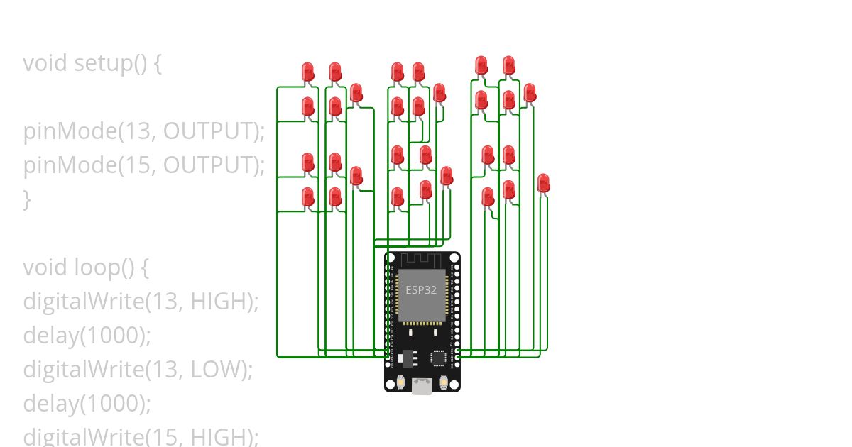 LED simulation