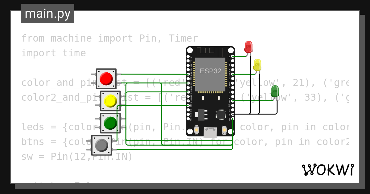Wokwi online esp32 stm32 arduino simulator