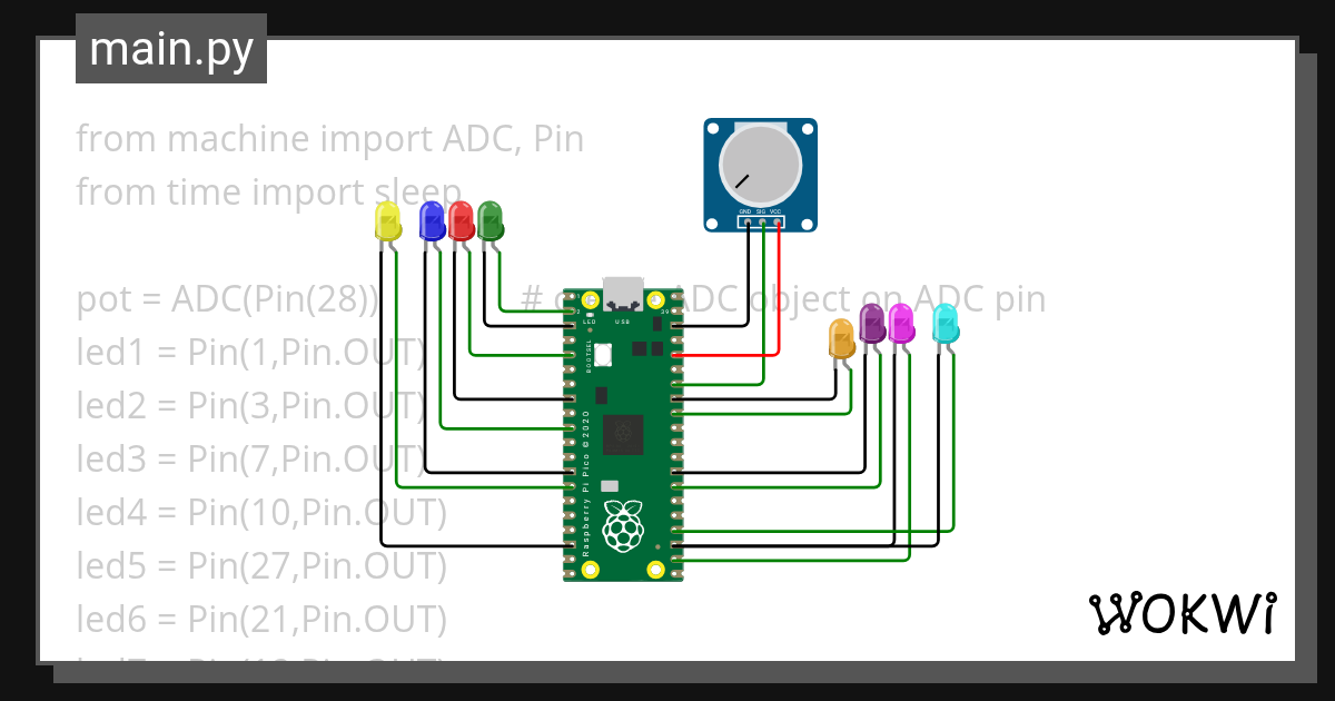 lab 2c - Wokwi ESP32, STM32, Arduino Simulator