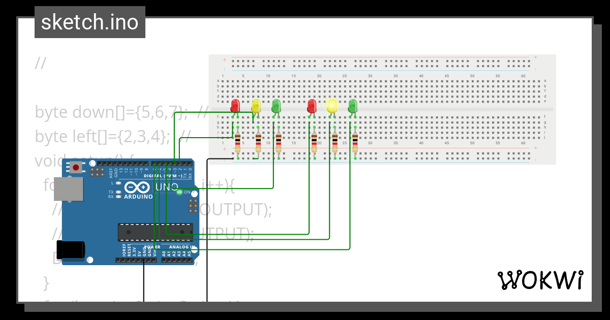 紅綠燈 - Wokwi ESP32, STM32, Arduino Simulator