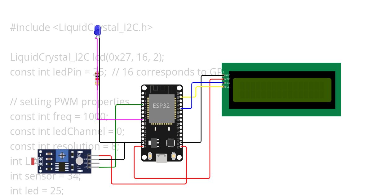 pwm ldr kelap kelip simulation