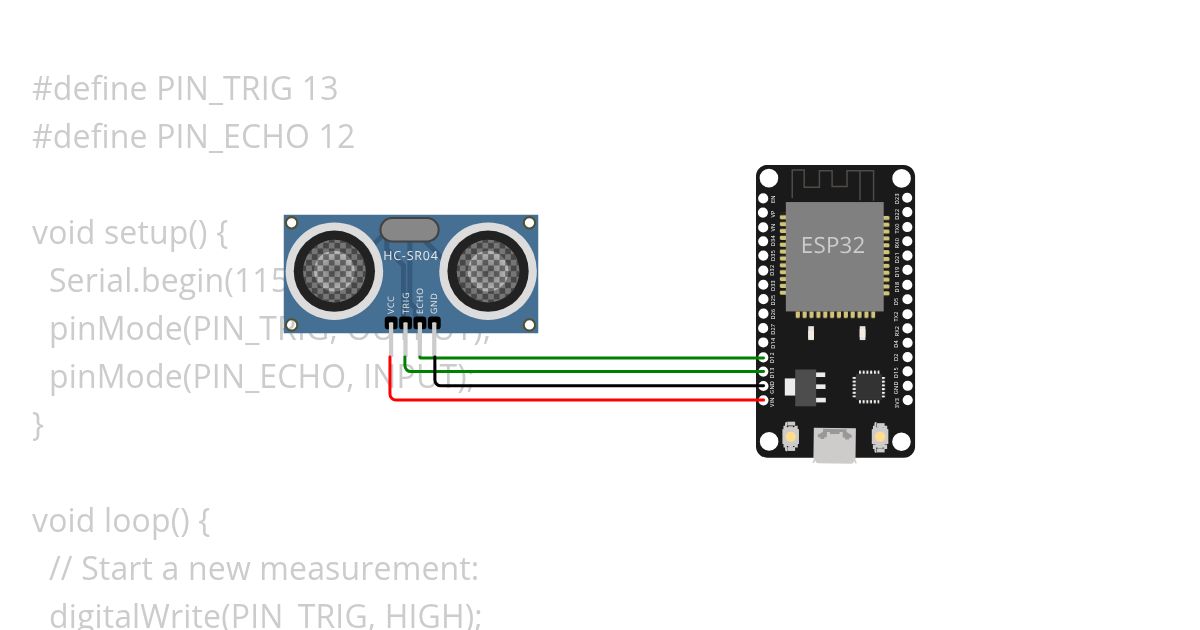 Water level sensor simulation