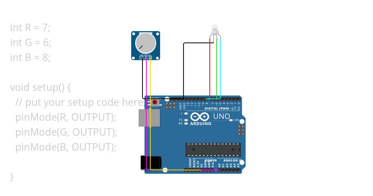 Project 280 - Controlling RGB Light simulation