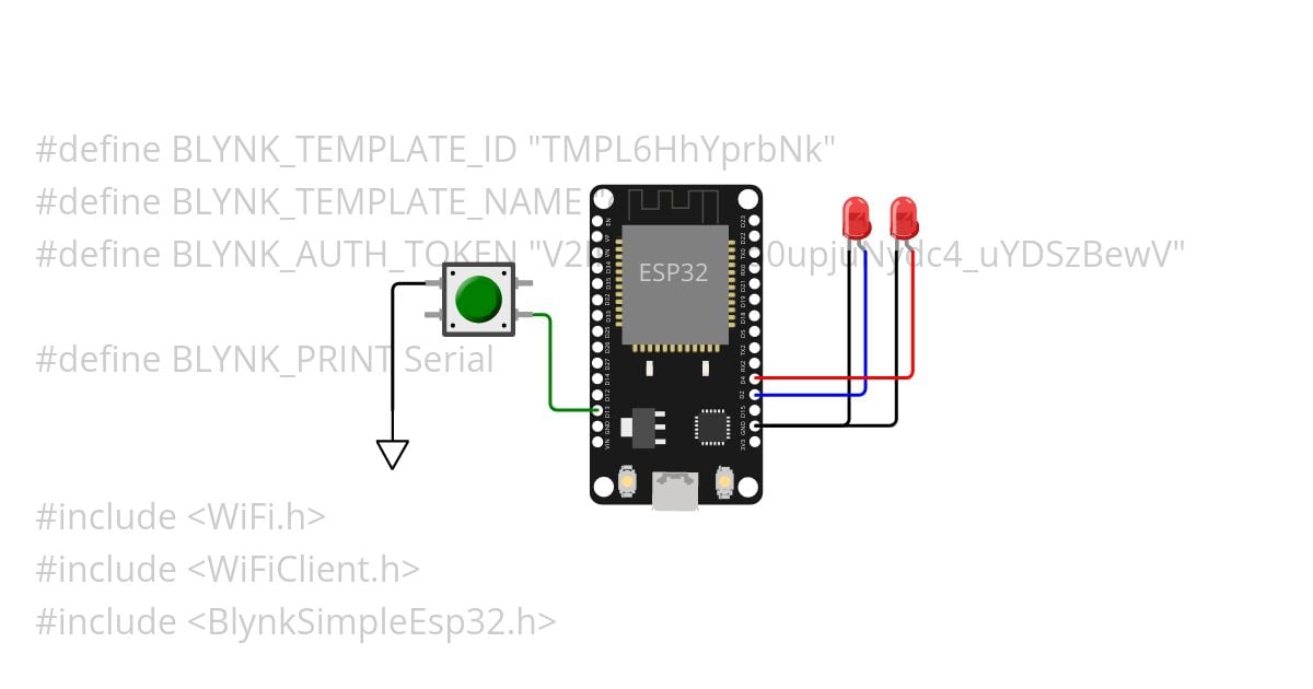 esp32 blynk por simulation