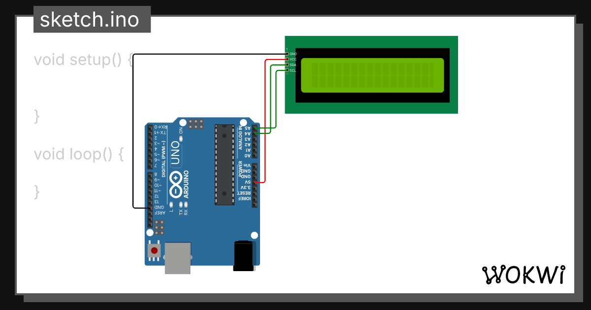 Пример 2 I2C интерфейс Copy - Wokwi ESP32, STM32, Arduino Simulator