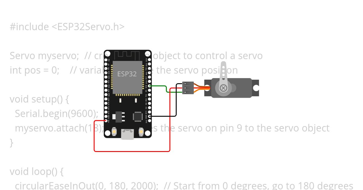 easingofservo simulation