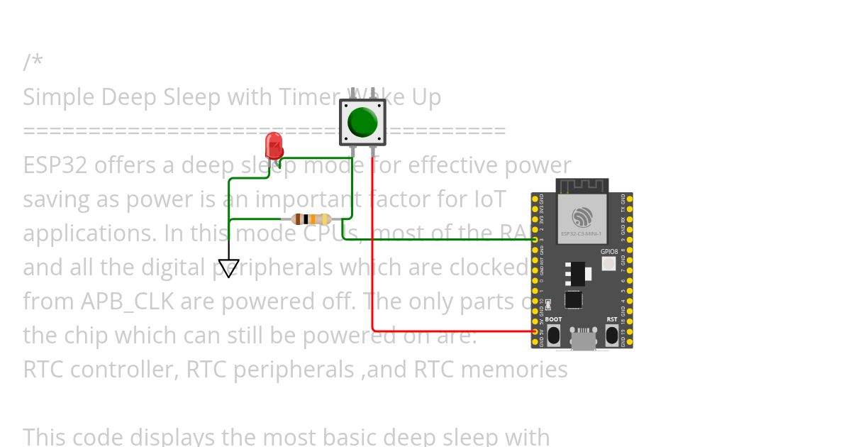 TimerWakeUp simulation
