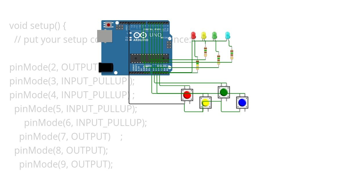 Pushbutton simulation