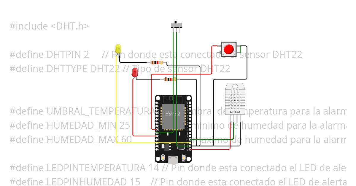 ESP32 DHT22 Larry Suarez #3 simulation