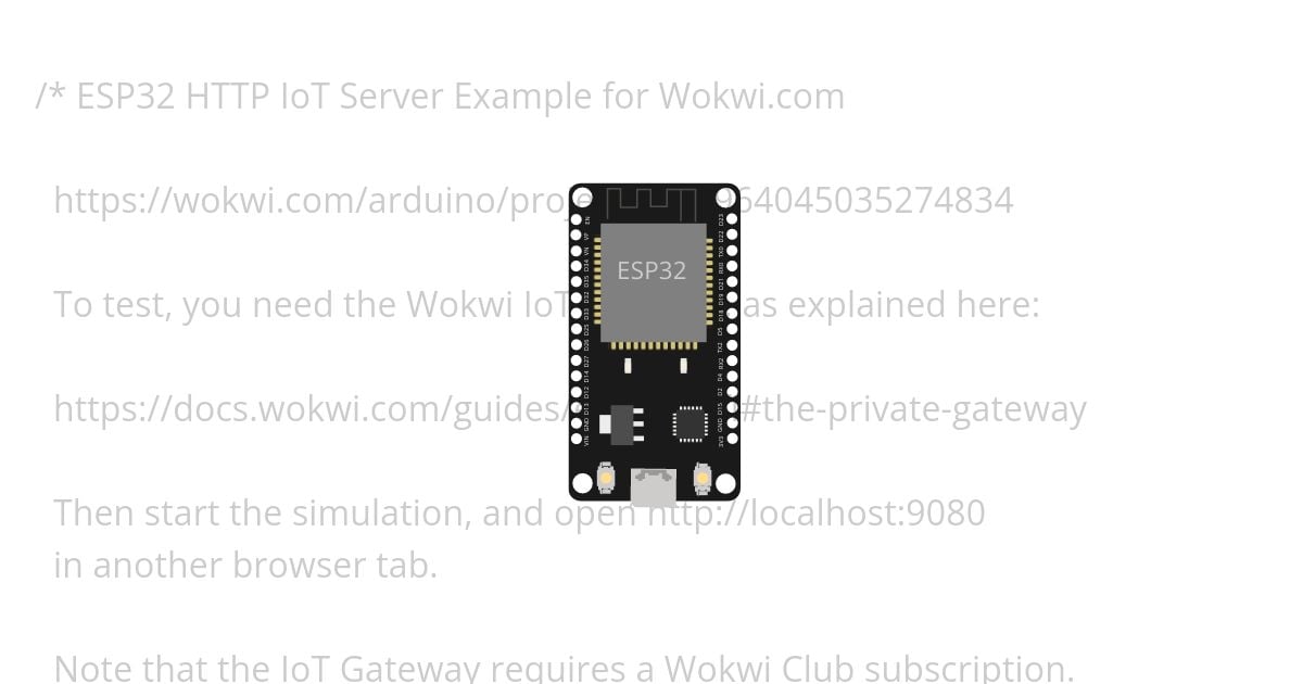 esp32 web server /9/10 Copy simulation