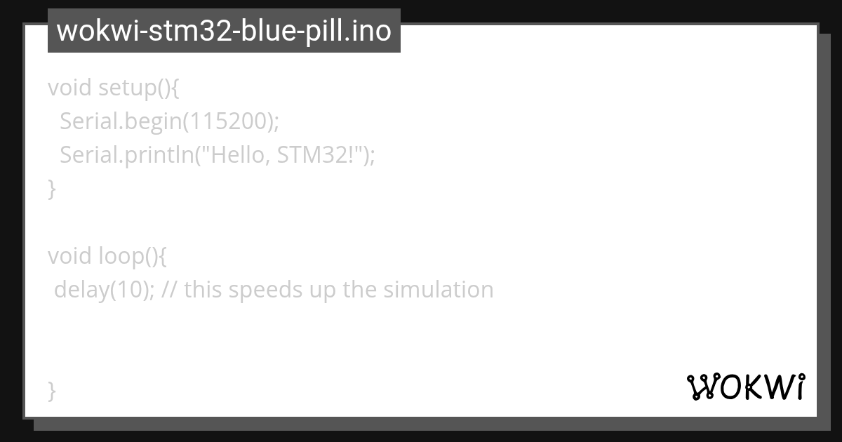 Wokwi - Online ESP32, STM32, Arduino Simulator