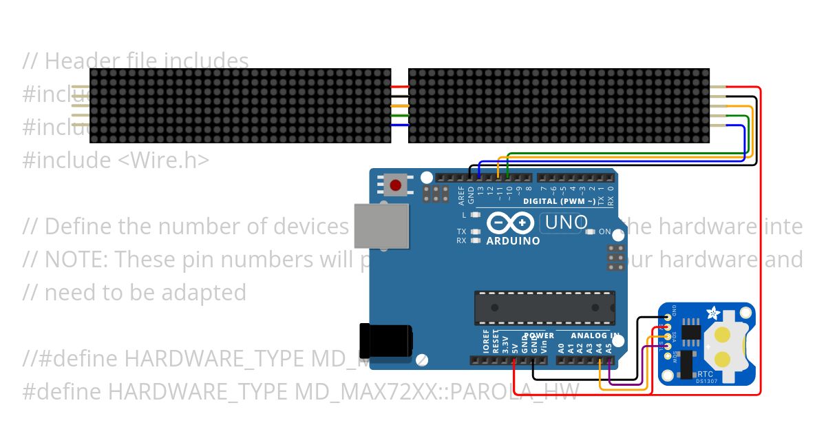 SK LED Matrix Final simulation