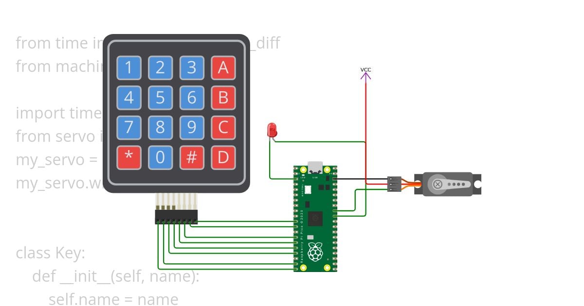 Keypad Servo Copy simulation