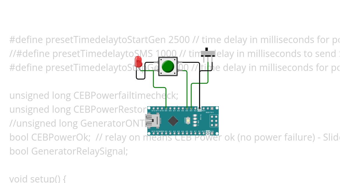 Delay using millis simulation