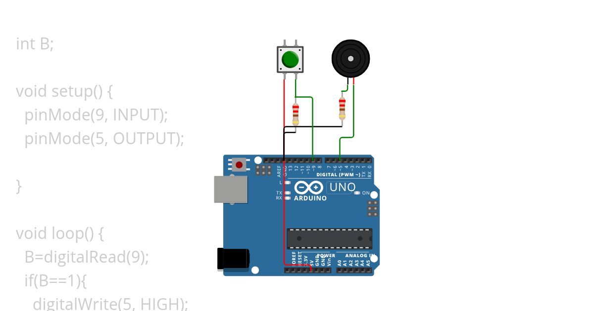 Buzzer simulation