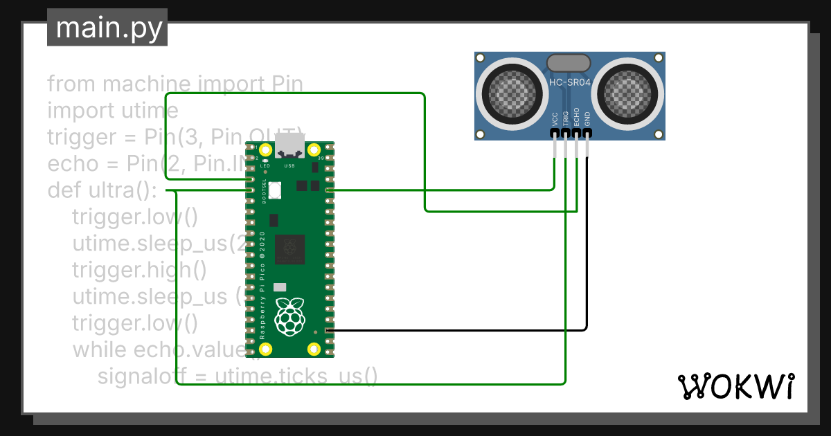 interfacing sensor - Wokwi ESP32, STM32, Arduino Simulator