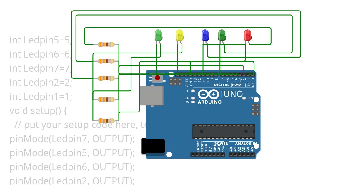 01 LED experiment  simulation