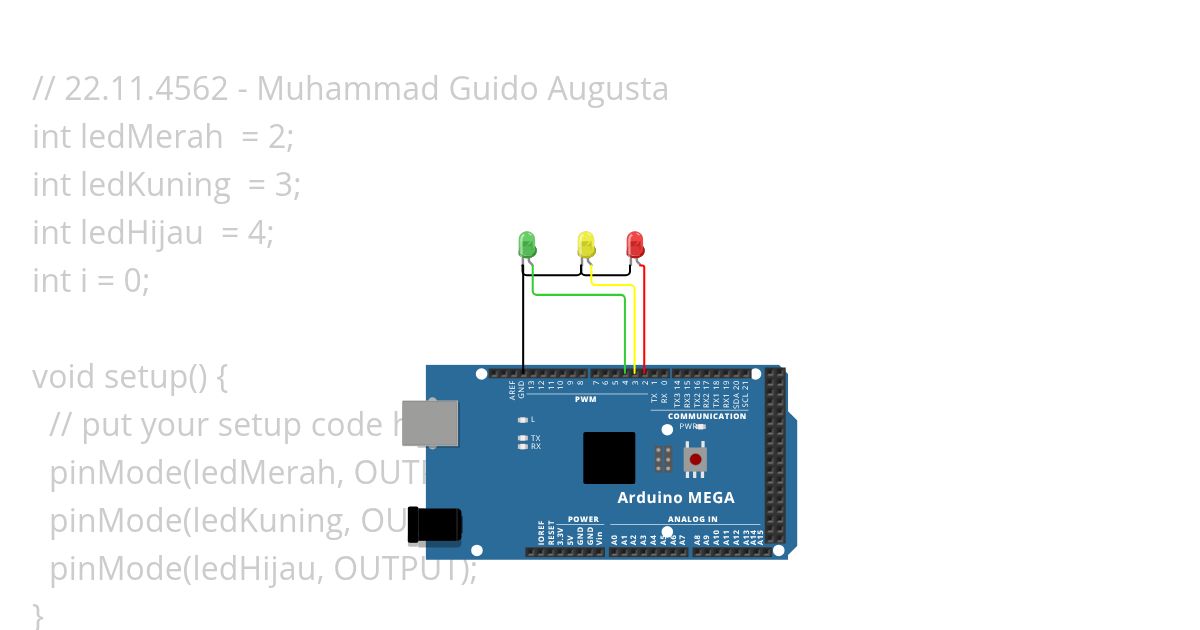 LED PWM simulation