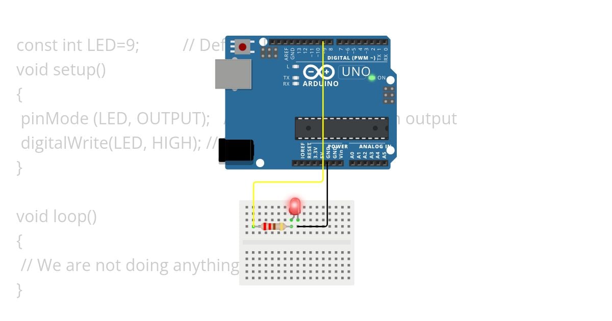 LED1.ino simulation