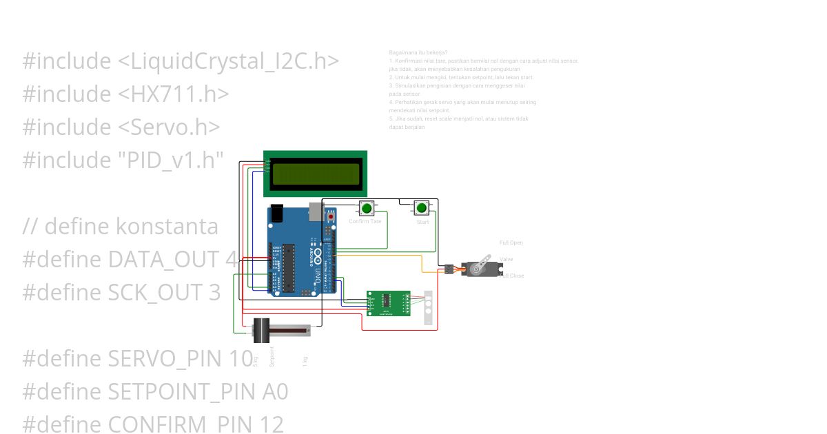 Automatic Filling Machine Loadcell Copy simulation