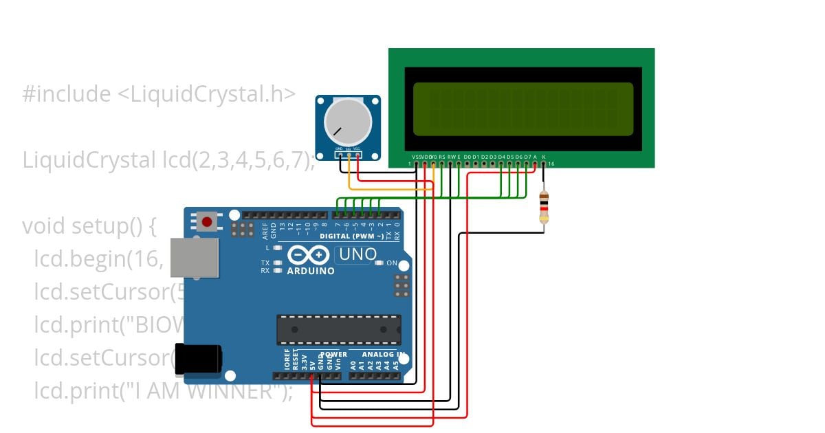 lcd-Sketch simulation