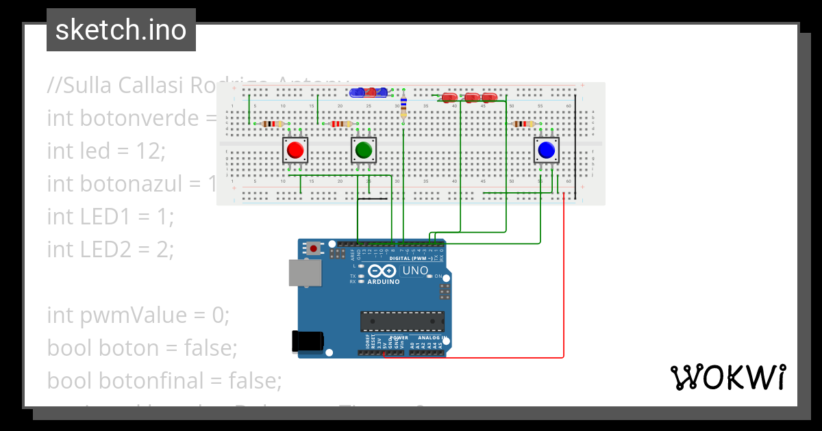 PREGUNTA 2.2. - Wokwi ESP32, STM32, Arduino Simulator