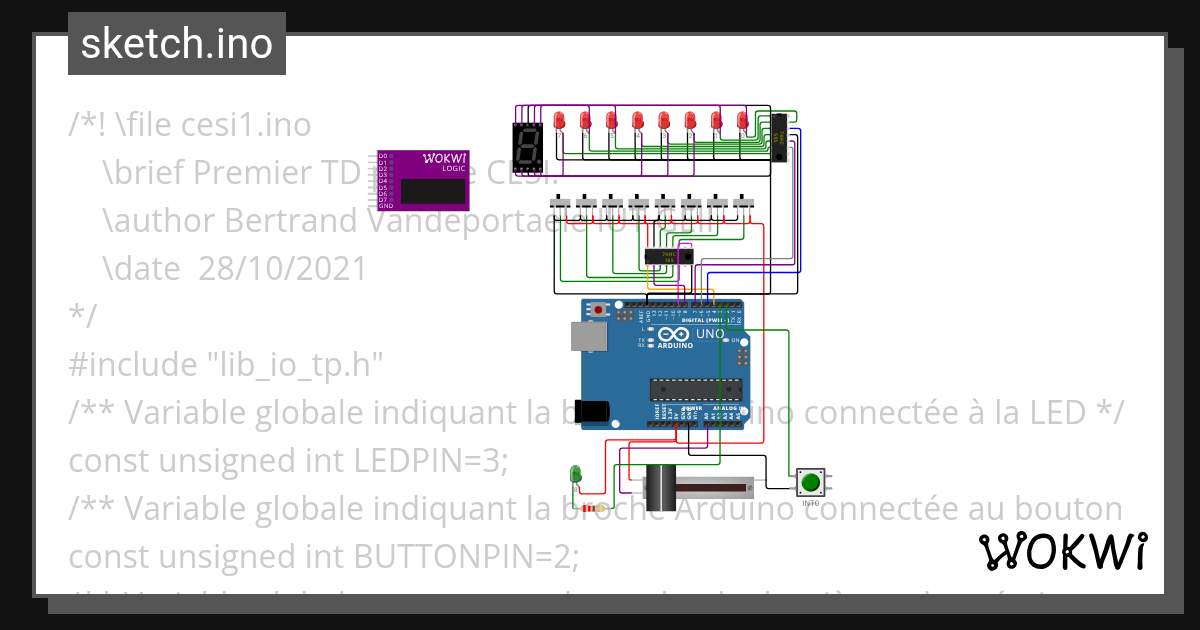 Arduino Uno - Wokwi ESP32, STM32, Arduino Simulator