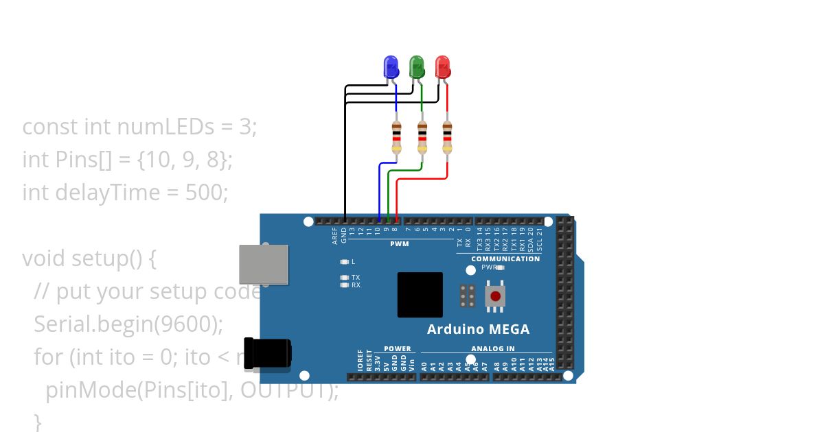 Serial monitor simulation
