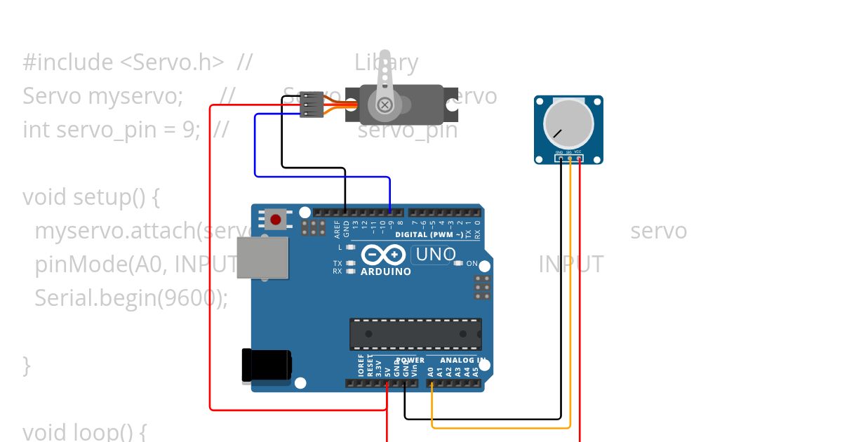 servo_potentimeter simulation