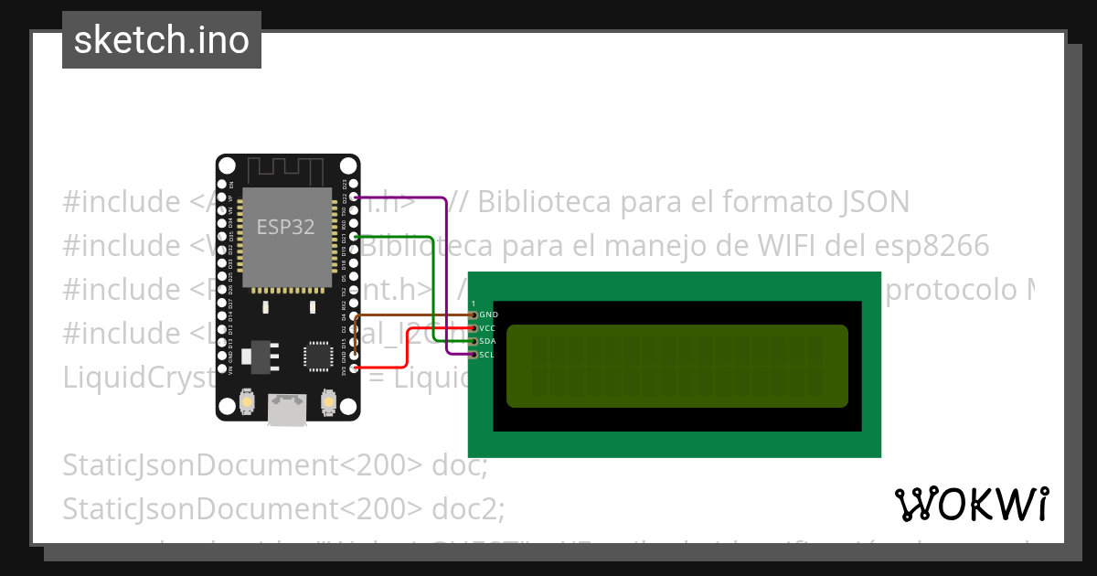 Wokwi - Online ESP32, STM32, Arduino Simulator