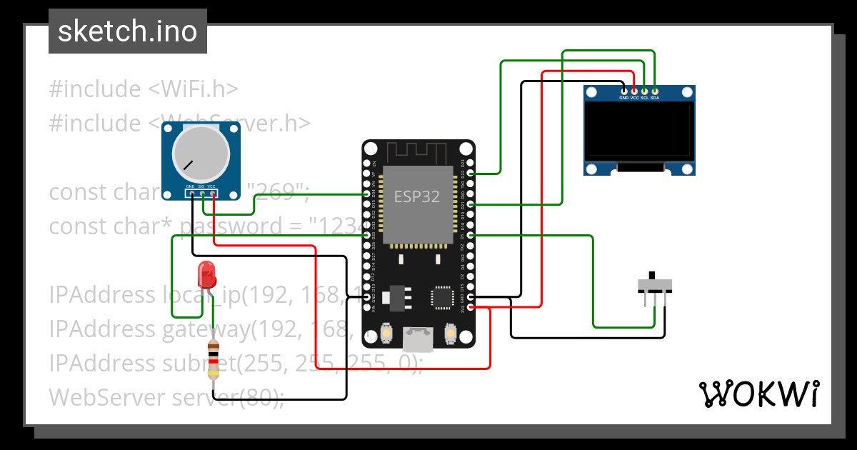 Lab8.4 - Wokwi ESP32, STM32, Arduino Simulator