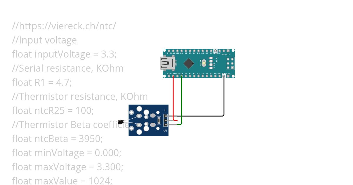 TempSensor main simulation