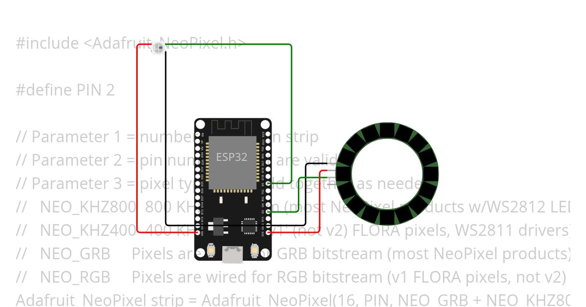 FastLED _ NeoPixel simulation