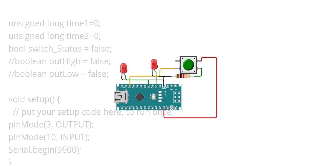 Pulse width using millis simulation