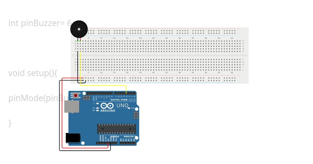 Buzzer simulation