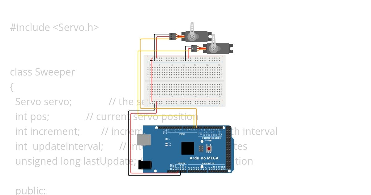 Multi-Tasking (SERVOS) simulation