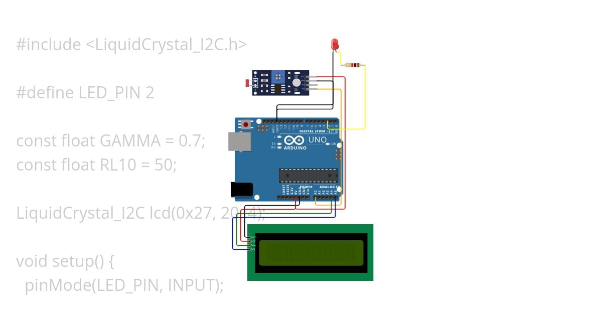 sensor ldr simulation