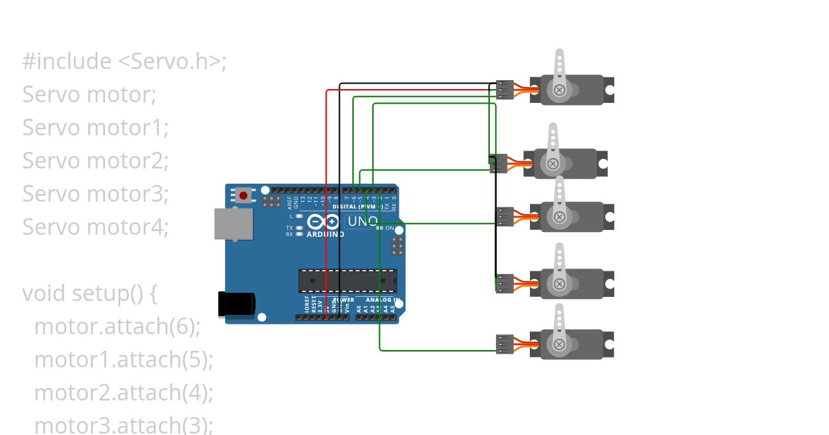 Servo simulation