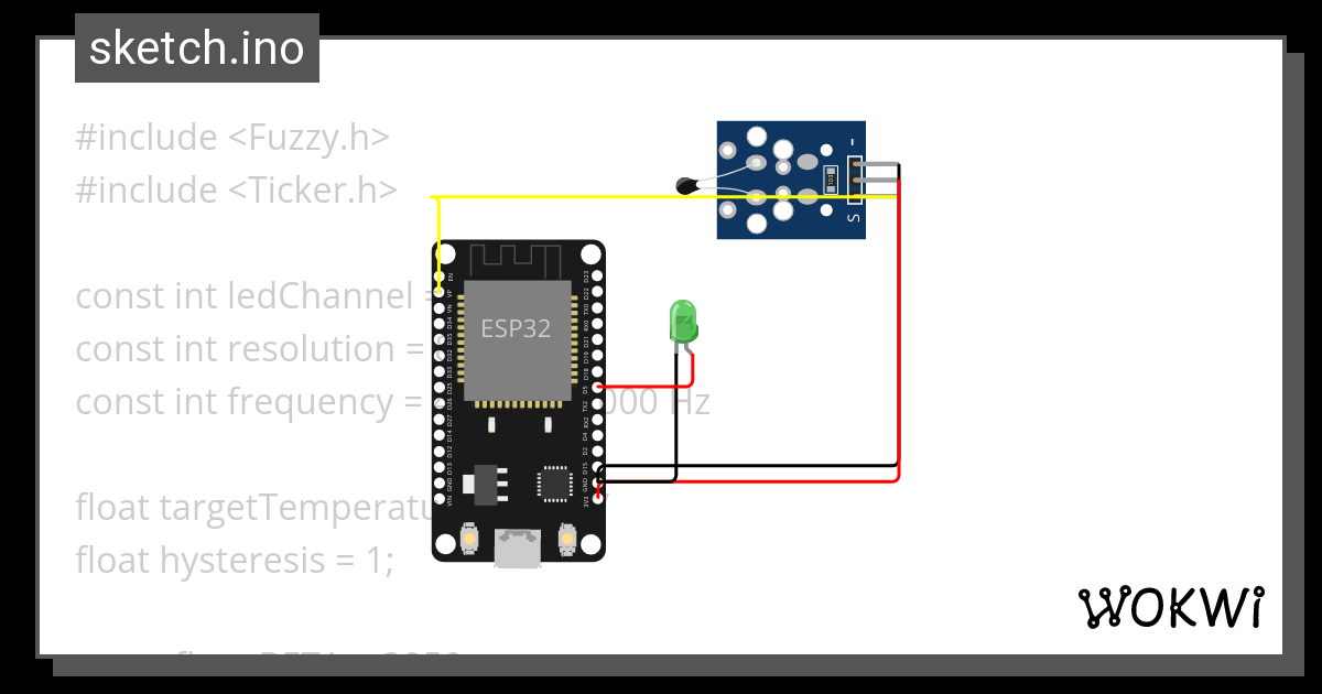 Fuzzy Logic - Wokwi ESP32, STM32, Arduino Simulator