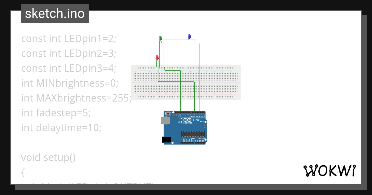 2 - Wokwi ESP32, STM32, Arduino Simulator