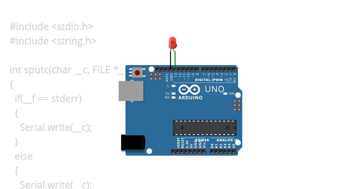 stdio.h serial simulation