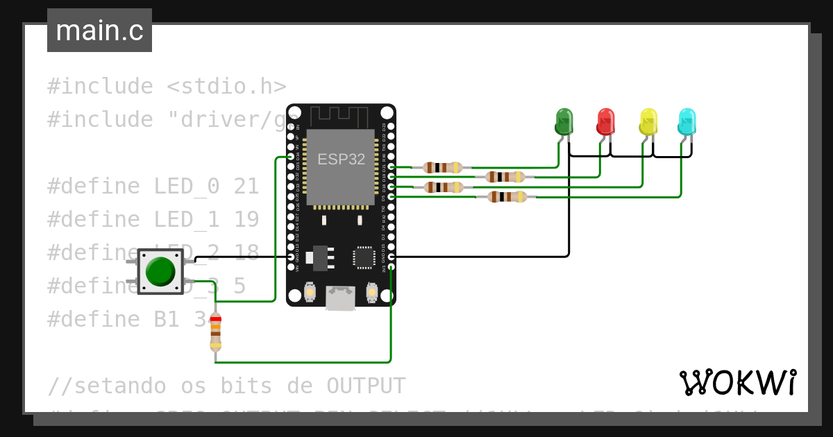 Wokwi online esp32 stm32 arduino simulator