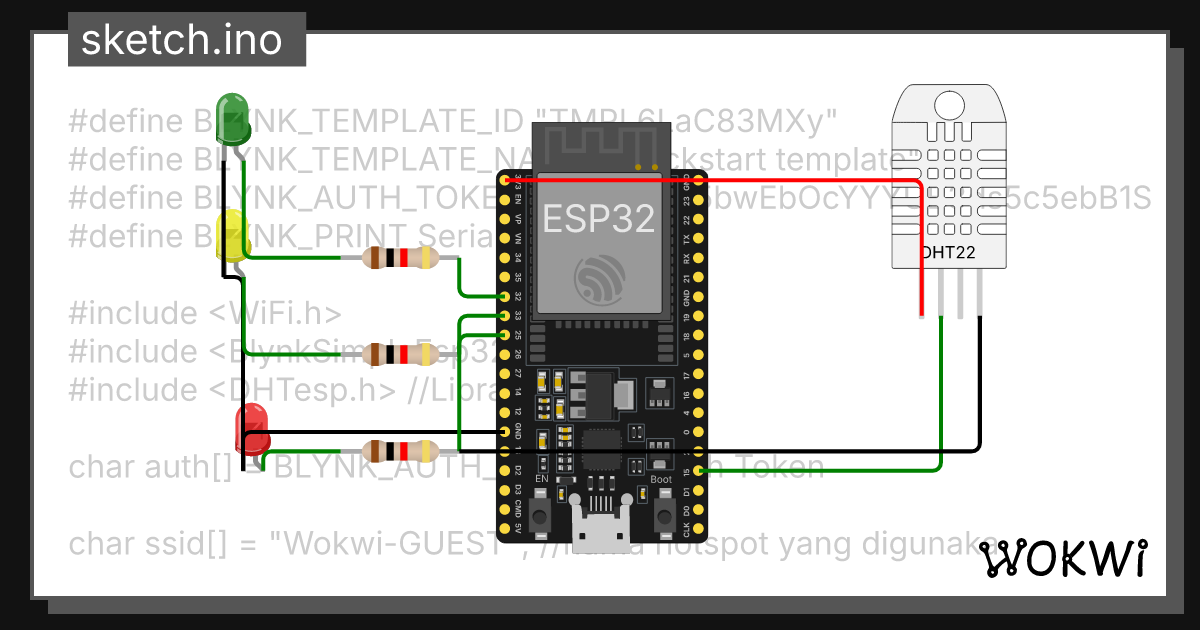 Esp32wokwidht22 wokwi esp32 stm32 arduino simulator